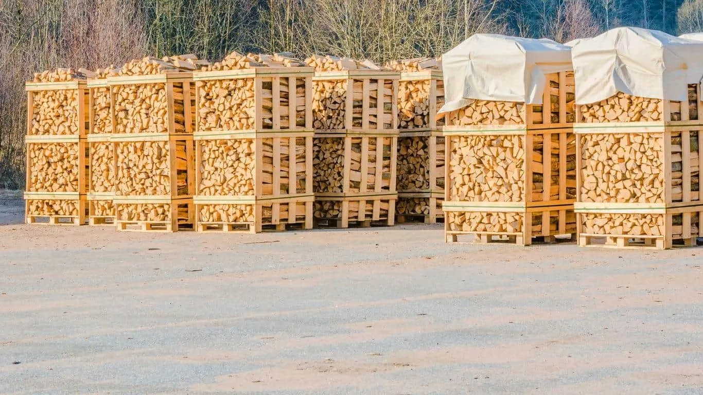 Premium Brennholz Produktion