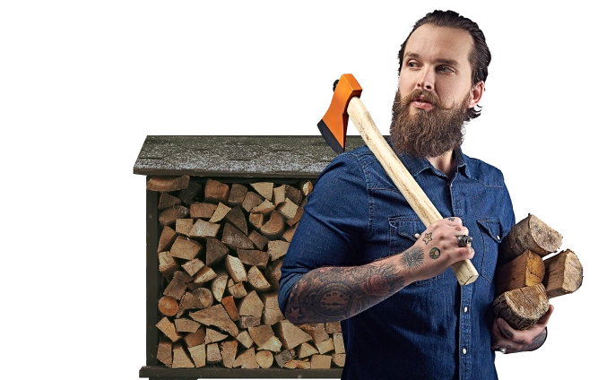 Unser Sägewerk in Aktion