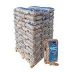Französische Holzpellets Crépito® Premium - Palette 1080kg (72 Säcke)