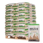 HELIOS Hochleistungs-Holzpellets - Palette 975kg (65 Säcke)